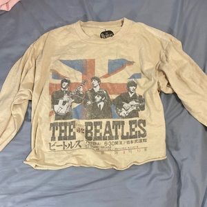 The Beatles crop top/long sleeve shirt, super comfy